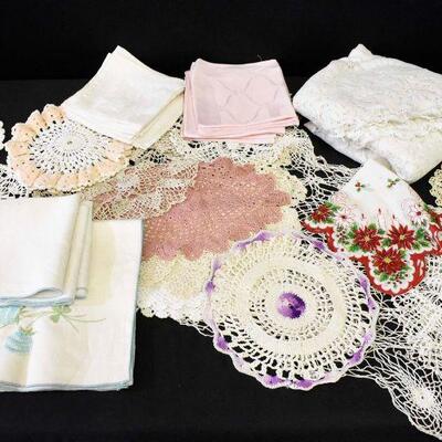 Tablecloth, Doilies, Napkins and More