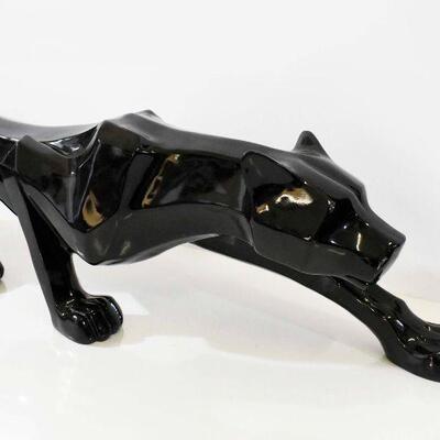 Black Panther / Jaguar Figurine - Length 39