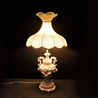 Capodimonte Floral Table Lamp
