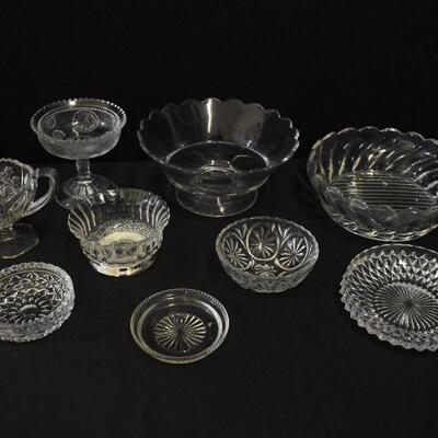 Clear Glass Serving Pieces
