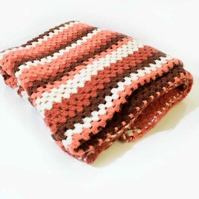 Crochet Throw Blanket - 52