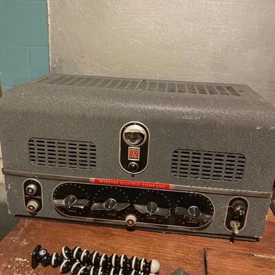 Rare Webster Electric Magic Eye tube amp