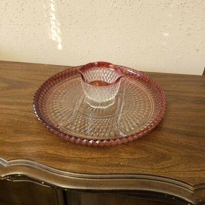 https://www.ebay.com/itm/124565626502	TR8005 Cranberry Glass - Covered Oval  Dish Pickup Only
