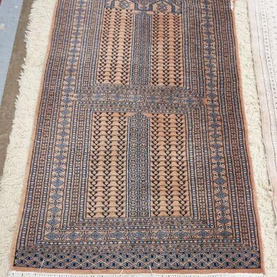1207	ORIENTAL THROW RUG, DAMAGE ON SIDE, 38 IN X 61 IN	50	100	25	PLEASE PAY ATTENTION FOR DAILY ADDITIONS TO THIS SALE. PARTIAL UPLOADS...