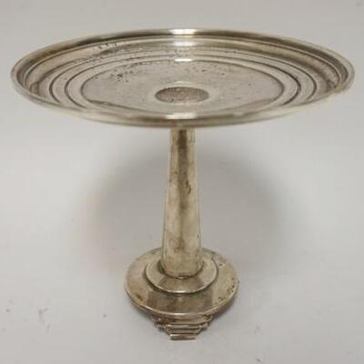 1062	STERLING SILVER TAZZA, HAS STEP FEET, 6 IN HIGH, 6 1/2 IN DIAMETER, 7.83 TOZ
