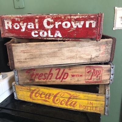 Vintage crates 