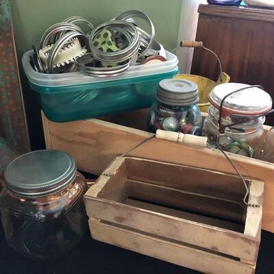 Old collectible ball jars 