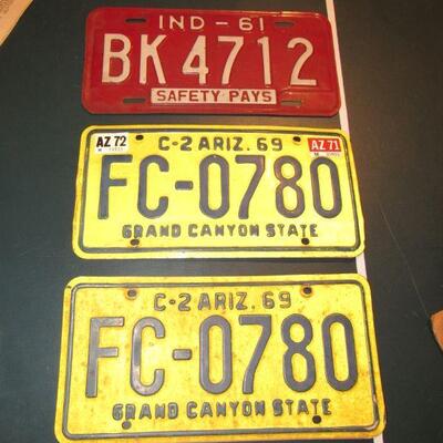 license plates 