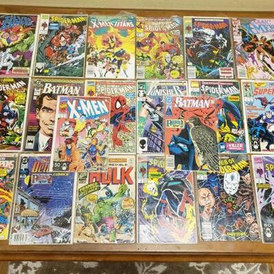 10416	

Marvel Comic Books
Marvel Comic Books Spider Man, Batman, Hulk, Silver Surfer, X Men, Batman