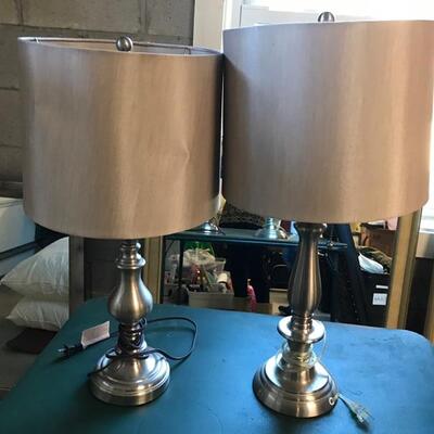 lamps $25 each
