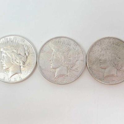 582	

2 1923 Silver Peace Dollar And 1925 Silver Peace Dollar
2 1923 Silver Peace Dollar And 1925 Silver Peace Dollar