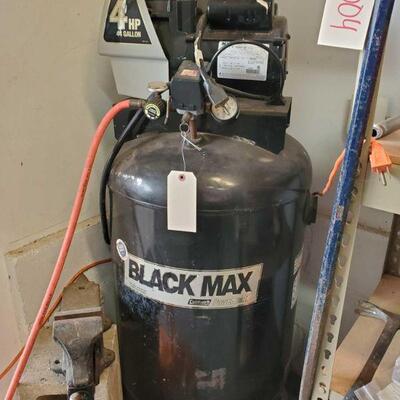#11002 â€¢ Coleman Black Max 44 Gallon Air Compressor
