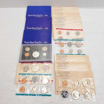 #656 â€¢ 16 Special Mint Sets years include 1965, 1968 and 1969. 