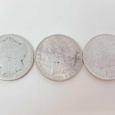 576	

1890, 1892, And 1898 Morgan Silver Dollars
1890, 1892, And 1898 Morgan Silver Dollars