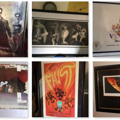 Authentic Signed Posters and Cels from Warner Brothers