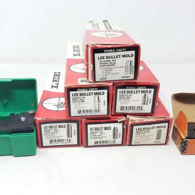 2066	

Six Lee Bullet Molds and more
Six Lee Bullet Molds and more