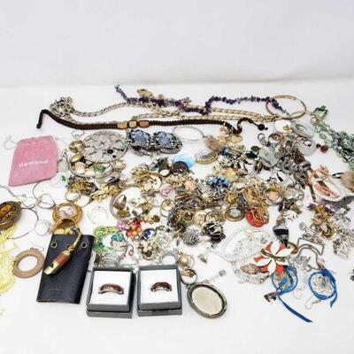 2494	

Assorted Costume Jewlery
Includes Rings, Bracelets, Necklaces, and More