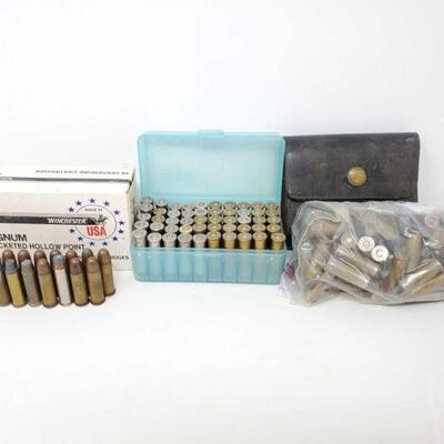 2026	

Approx 40 Rounds Of 357 Magnum And Approx 140 Rounds Of .38 Special
Approx 50 Rounds Of 357 Magnum And Approx 140 Rounds Of .38...