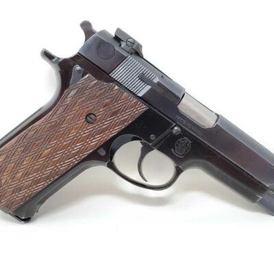 704	

Smith & Wesson 59 9mm Pistol
CA OK, No CA Shipping
Serial Number: A255728
Barrel Length: 4"

California Transfer...