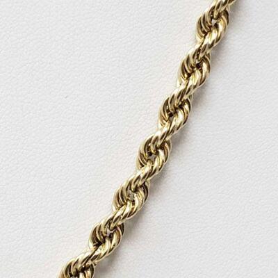 2362	

10K Gold Necklace, 10.5g
Approximately 23