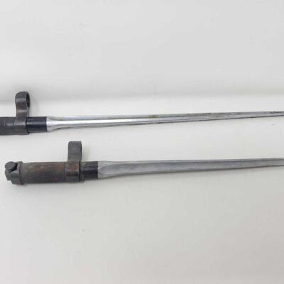 2142	

Two Bayonets
Measure Approx: 8.25" - 12.25"