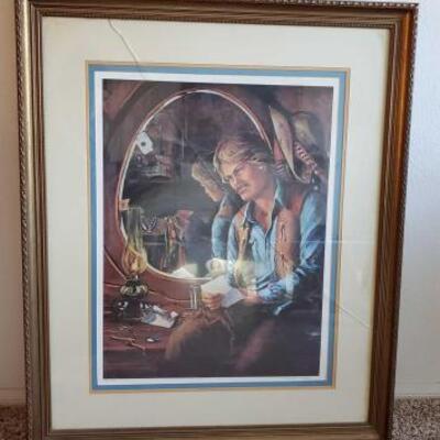 #3772 â€¢ Framed Piece Of Artwork