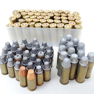 2014	

Approx 57 Rounds Of .45 Colt And Approx 30 Rounds Of .45 Auto
Approx 57 Rounds Of .45 Colt And Approx 30 Rounds Of .45 Auto