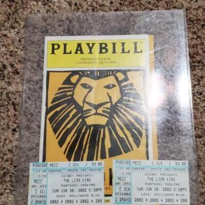 #3796 â€¢ The Lion King Pantages Theater Tickets
