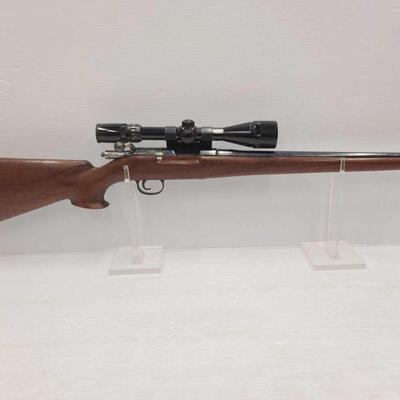 1091	

Remington 37 Model Range Master Bolt Action Rifle with Bushnell Scope
Serial Number: 05021 Barrel Length: 18" With Bushnell...