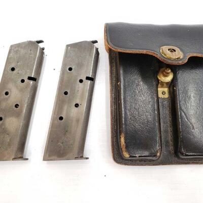 8109	
Two Magazines and Pouch
Two Magazines and Pouch