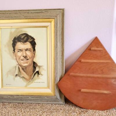 #3752 â€¢ Ronald Reagan Limited edition Print by J Lawrence Lind with COA - 85/950