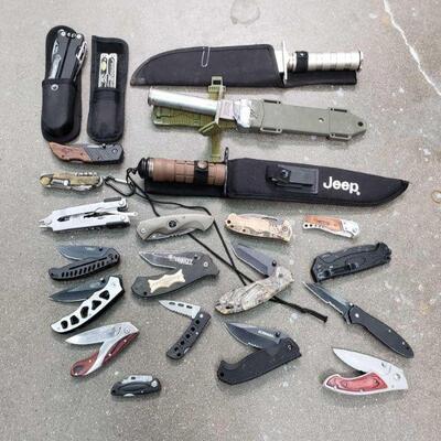 3236	

Knives From Smith and Wesson, Gerber, Schrade, Mossy Oak and Camillus
Knives From Smith and Wesson, Gerber, Schrade, Mossy Oak and...