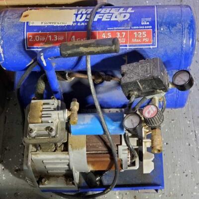4506	

Campbell Hausfield Air Compressor
Campbell Hausfield Air Compressor