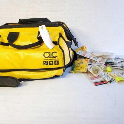4114	

Tool Bag With Various Hand Tools And Tackle
Tools Include