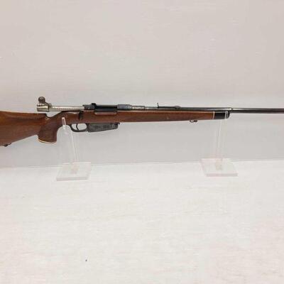 1112	

Mauser Argentino 1891 7.65 Bolt Action Rifle
Serial Number: 2058 Barrel Length: 24"