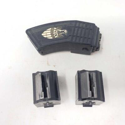 2090	

Three .22 Cal 10 Round Magazines
Two Ruger .22 Cal 10 Round Magazine One Eagle International .22 Cal 10 Round Magazine