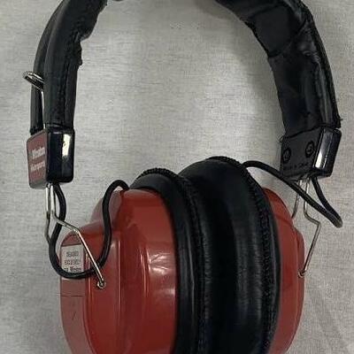 Winston Motorsport Vintage Headphones AM/FM Model PT-10010