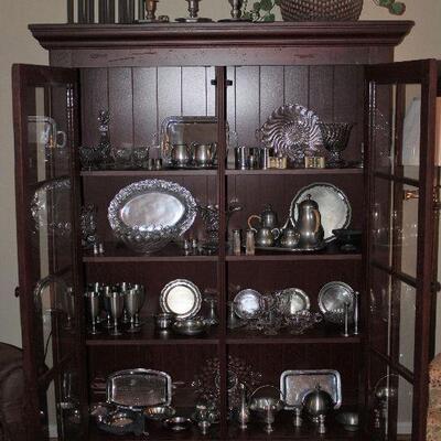 Pewter:  Royal Holland, Stieff, Old Colony. Italy, Hedko, Web, Williamsburg, Norway Selandia and  Hagness and Fostoria Colony Crystal  -...