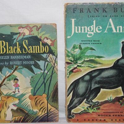 Vintage â€œLittle Black Samboâ€ by Helen Rannerman Illustrated by Robert Moore C.1942.                                â€œJungle...