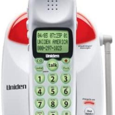 Uniden  EZI 996 Cordless Telephone Visual Ringer/Audio Boost/One-Touch Emergency Dial