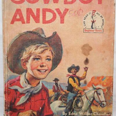 Dr Seuss Vintage 1959 â€œCowboy Andyâ€. Book