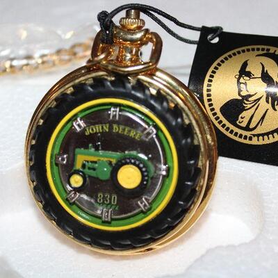 John Deere â€œ830 Diesel Tractorâ€ Limited Edition Collectors Edition  Pocket Watch