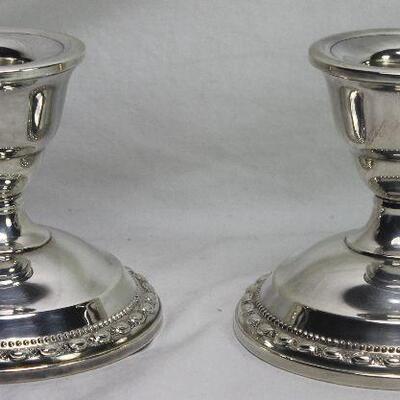 International Sterling â€œCameoâ€ Candlestick C. 1936