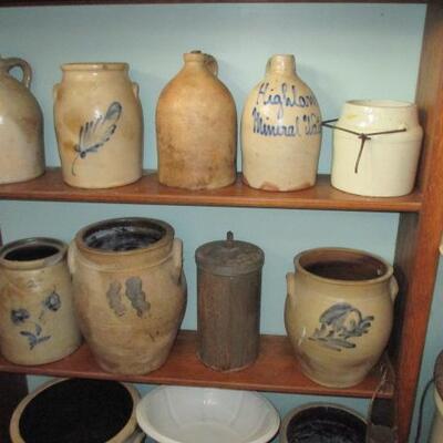 Tons of Antique Jugs  