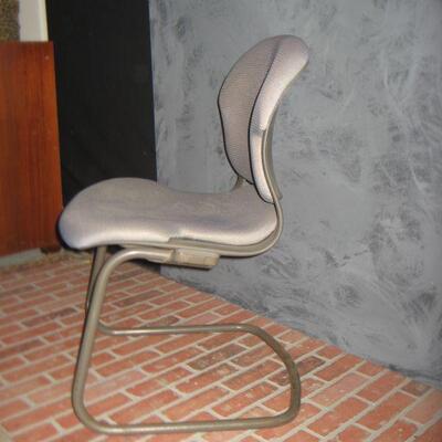 Herman Miller Side Chair 2/ Neon Dot Fabric