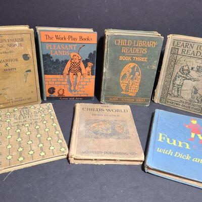 https://ctbids.com/#!/description/share/749433 Children's stories and learning books from as early as 1905. Interesting reads some of the...