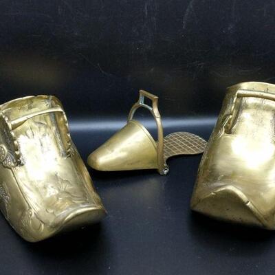 https://ctbids.com/#!/description/share/749451 Brass estribos are conquistador stirrups from historical times. What a great piece of...