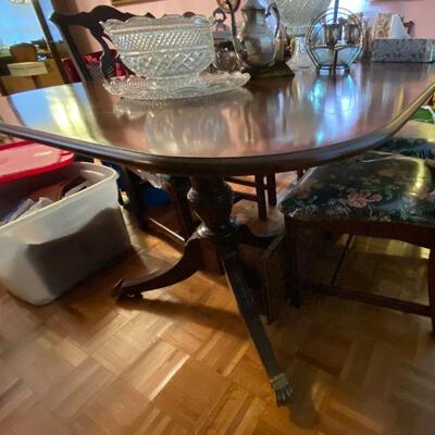 https://www.ebay.com/itm/124578446797	TR8044 Duncan Phyfe Dinning Room Table Estate Sale Pickup		BUY-IT-NOW	 $125.00 
