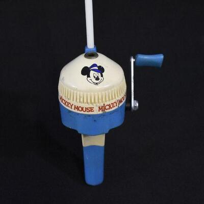 Mickey Mouse Fishing Rod & Reel - Kids Zebco