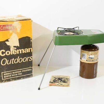 Coleman Single Burner Propane Stove 5418-708